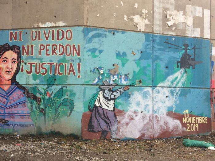Graffiti in El Alto