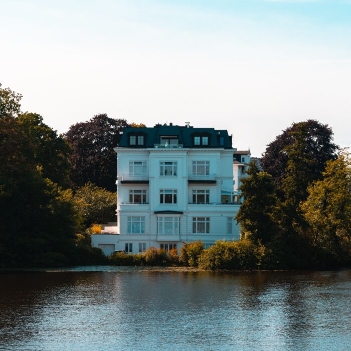 Eine Villa in Hamburg